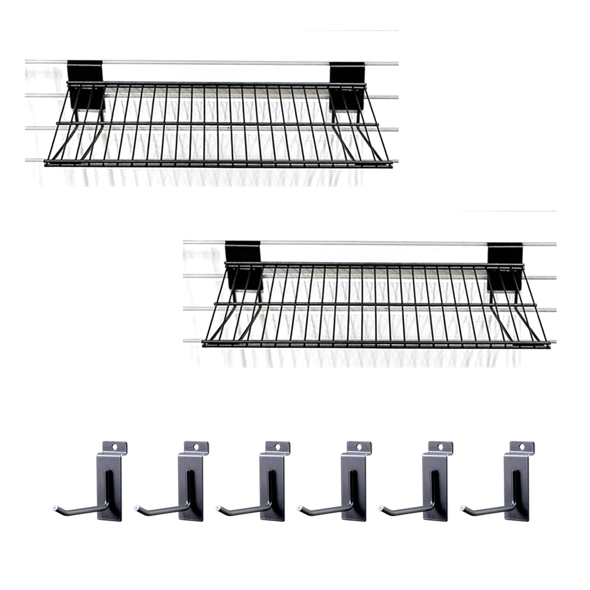 ATOOLA Slatwall Shelves