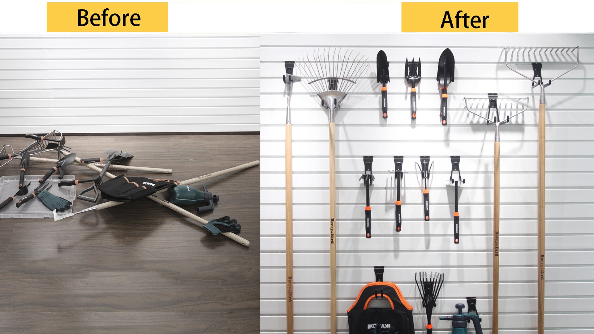 ATOOLA 14-Piece Slatwall Hook Set – Universal Fit Garage Storage Hooks