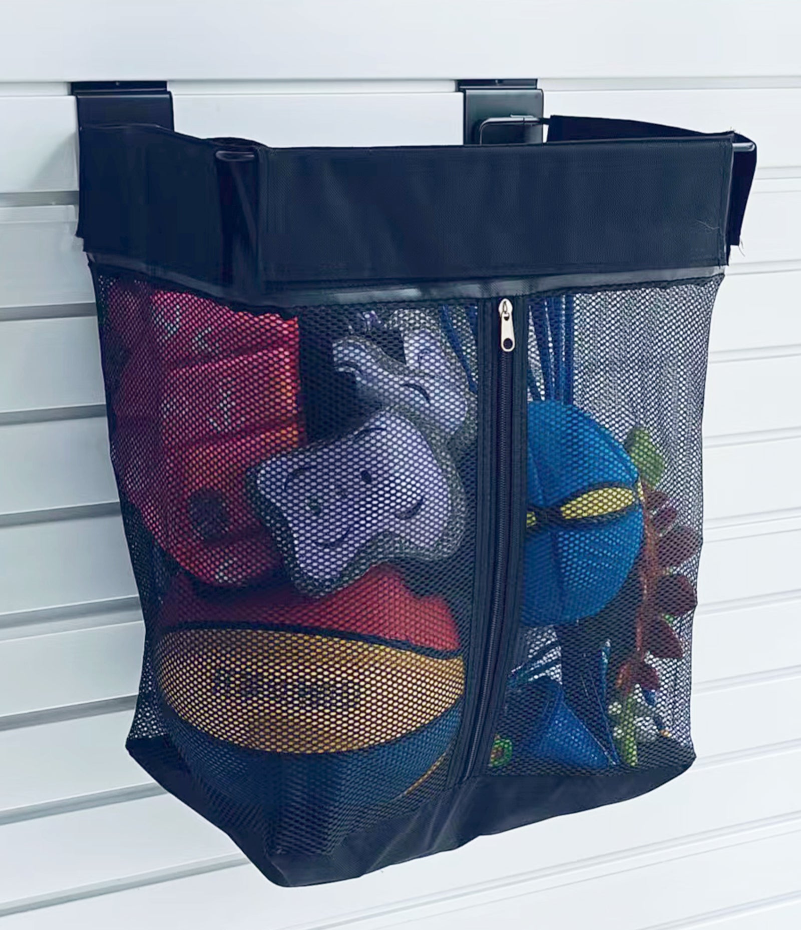 ATOOLA Slatwall Mesh Bag – Breathable Storage Bag for Balls, Toys, Towels & Sports Gear