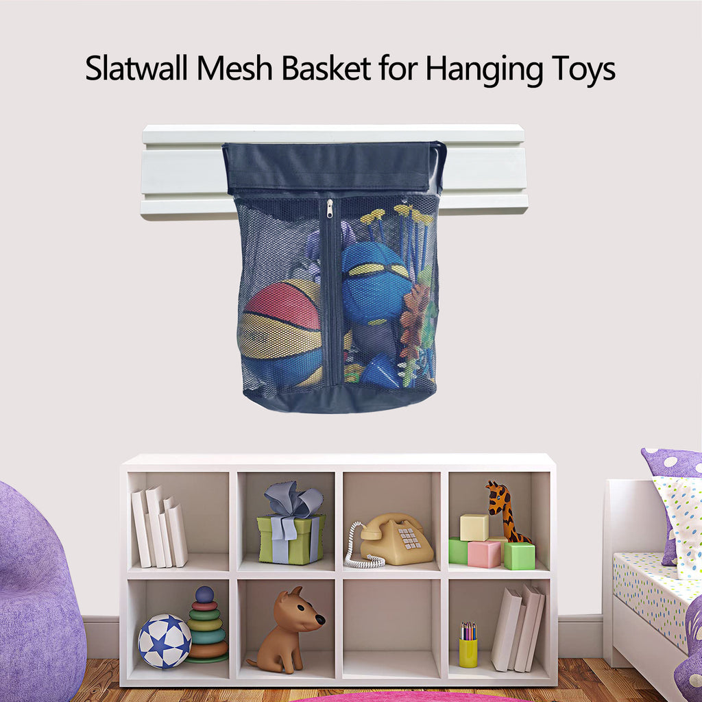 ATOOLA Slatwall Mesh Bag – Breathable Storage Bag for Balls, Toys, Towels & Sports Gear