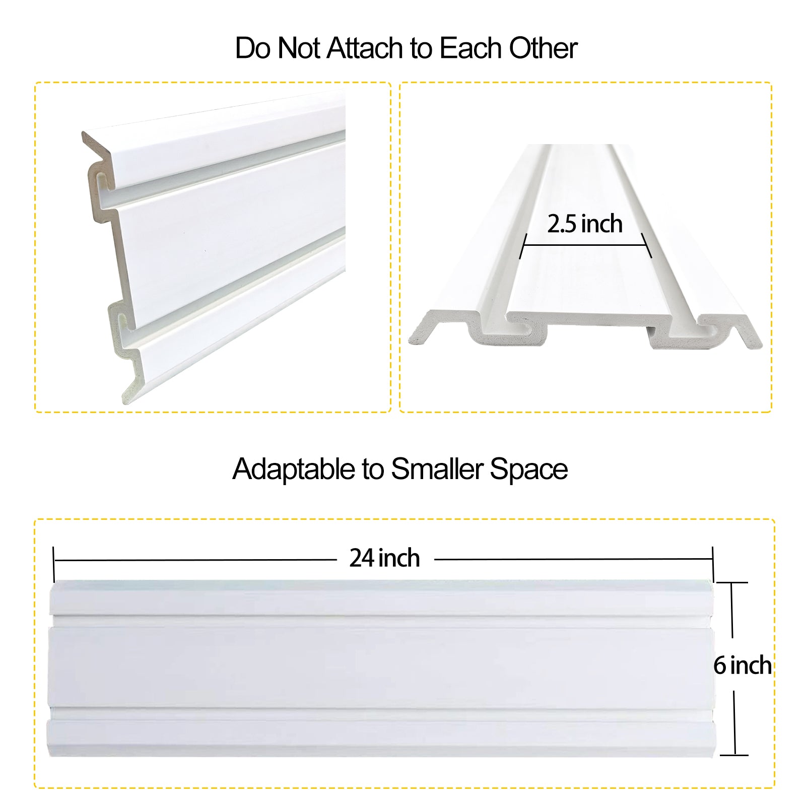ATOOLA Slatwall Panels – Heavy-Duty Garage Wall Storage Panels for Universal Hook & Accessory Systems