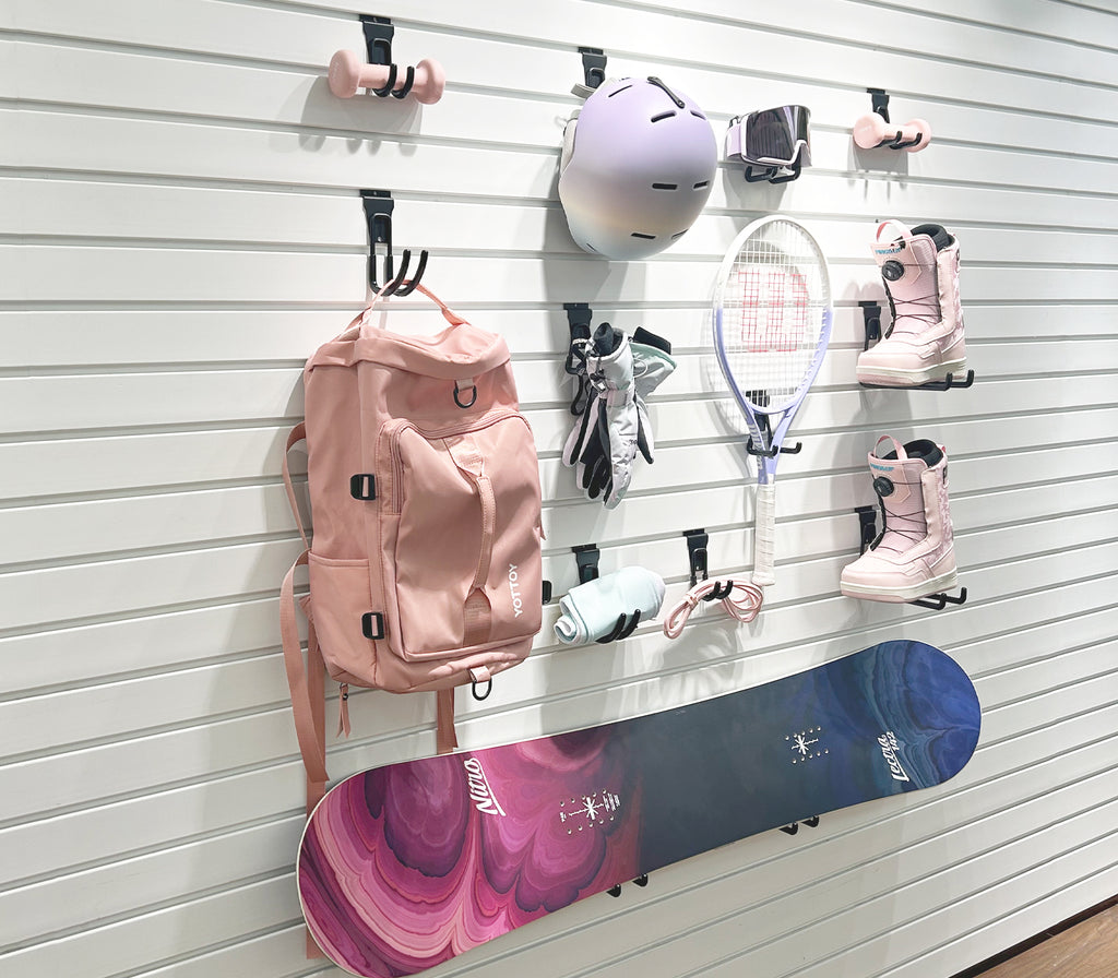 ATOOLA 14-Piece Slatwall Hook Set – Universal Fit Garage Storage Hooks