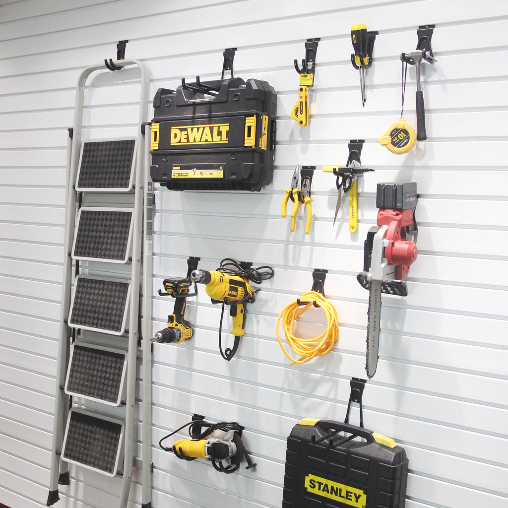 ATOOLA 14-Piece Slatwall Hook Set – Universal Fit Garage Storage Hooks