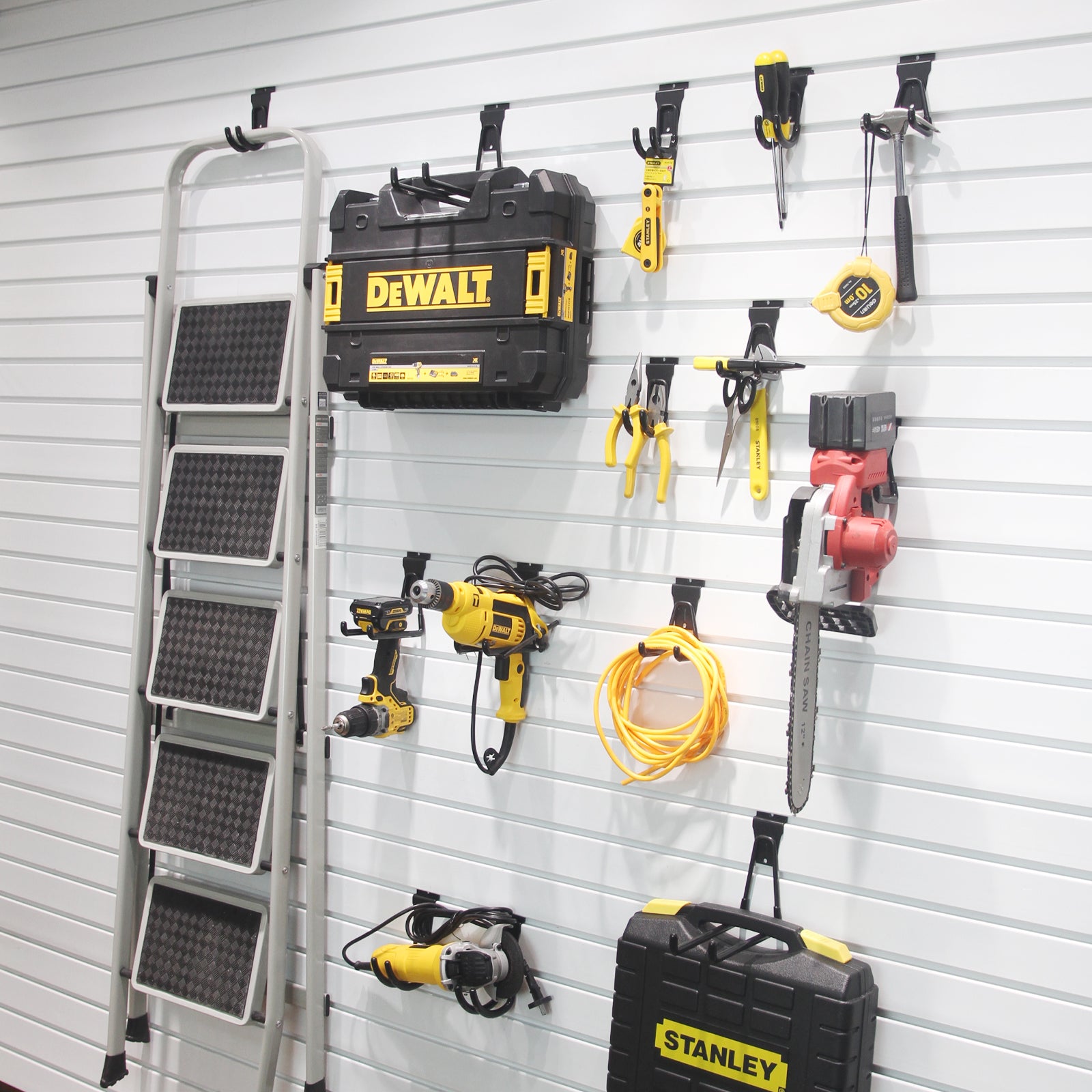 ATOOLA 14-Piece Slatwall Hook Set – Universal Fit Garage Storage Hooks